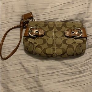 Coach Brown Classic Monogram Wrislet 🖤BLACK FRIDAY BOGO🖤